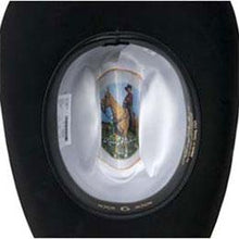 Load image into Gallery viewer, Larry Mahan Real Black Cowboy Hat