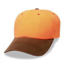 Blaze Orange with Nutmeg Visor - Structured Baseball Cap