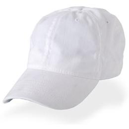 White - Unstructured Baseball Cap