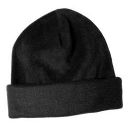 Black Comfort Fleece Hat