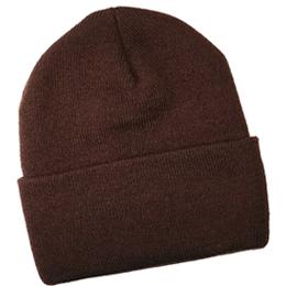 Brown Knit Hat